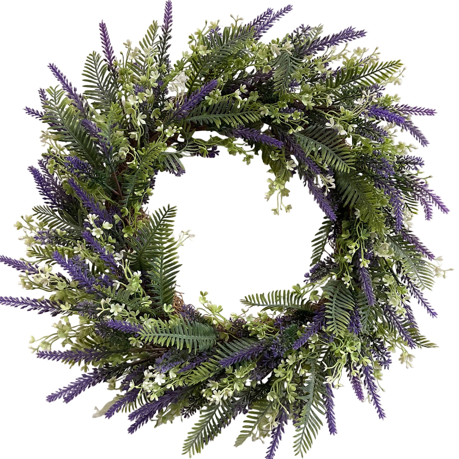 Lavender Wreath