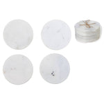 Marble Round Coaster Set