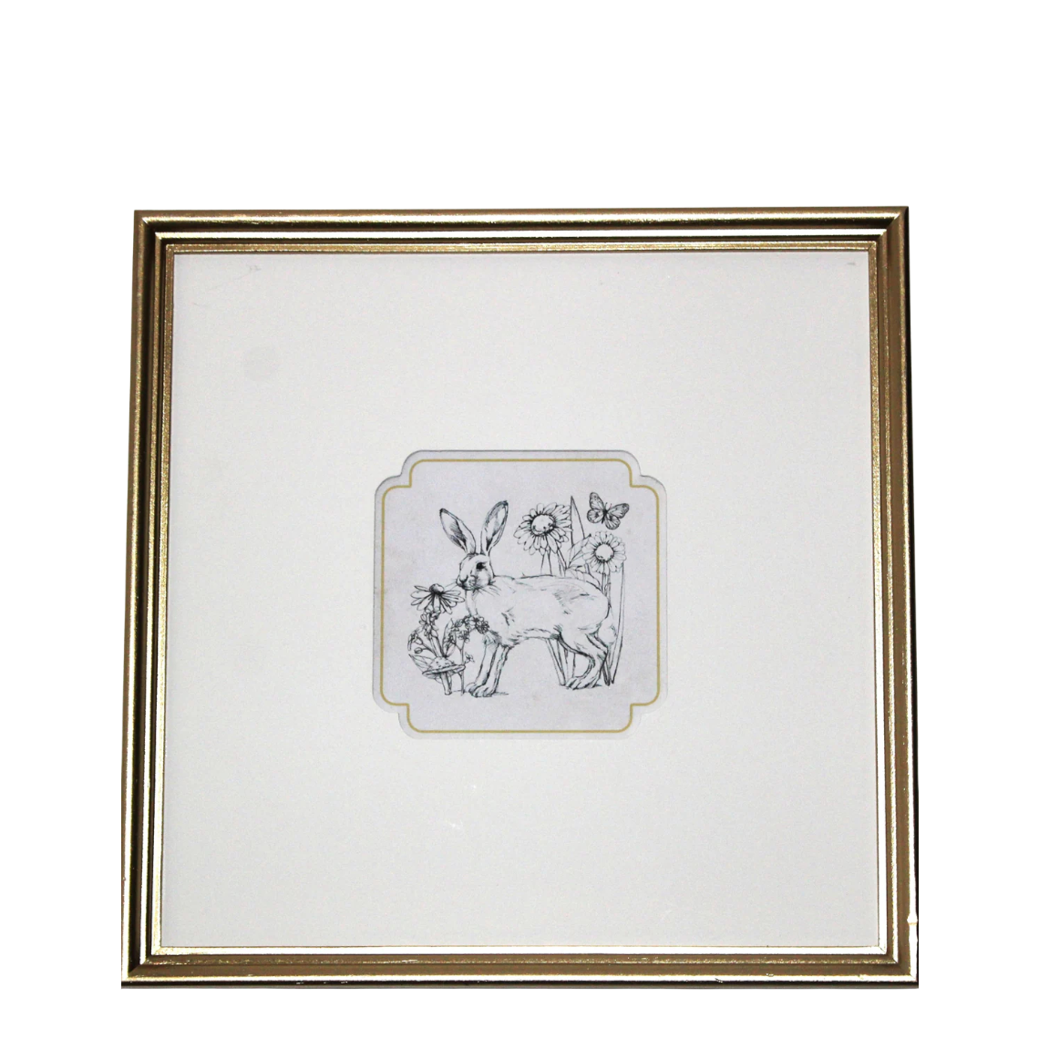 Rabbit Sketch Wall Art