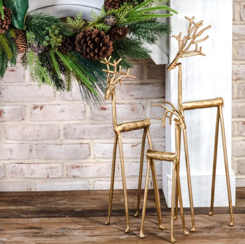 Gold Iron Deer