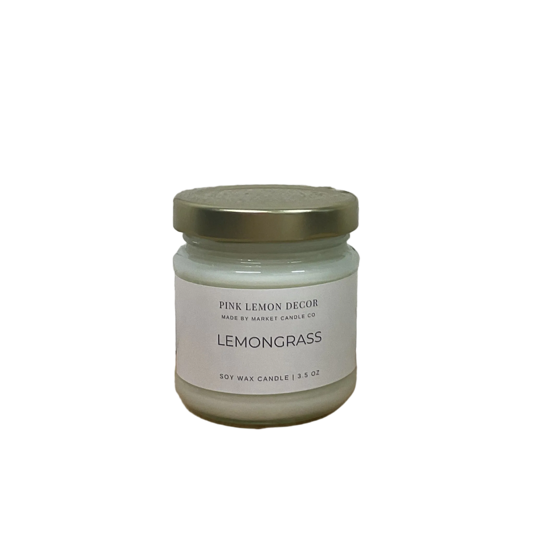 Mini Lemongrass Candle