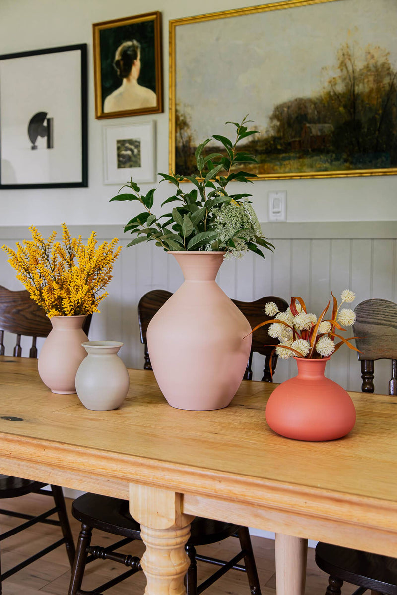 Small Metal Vase
