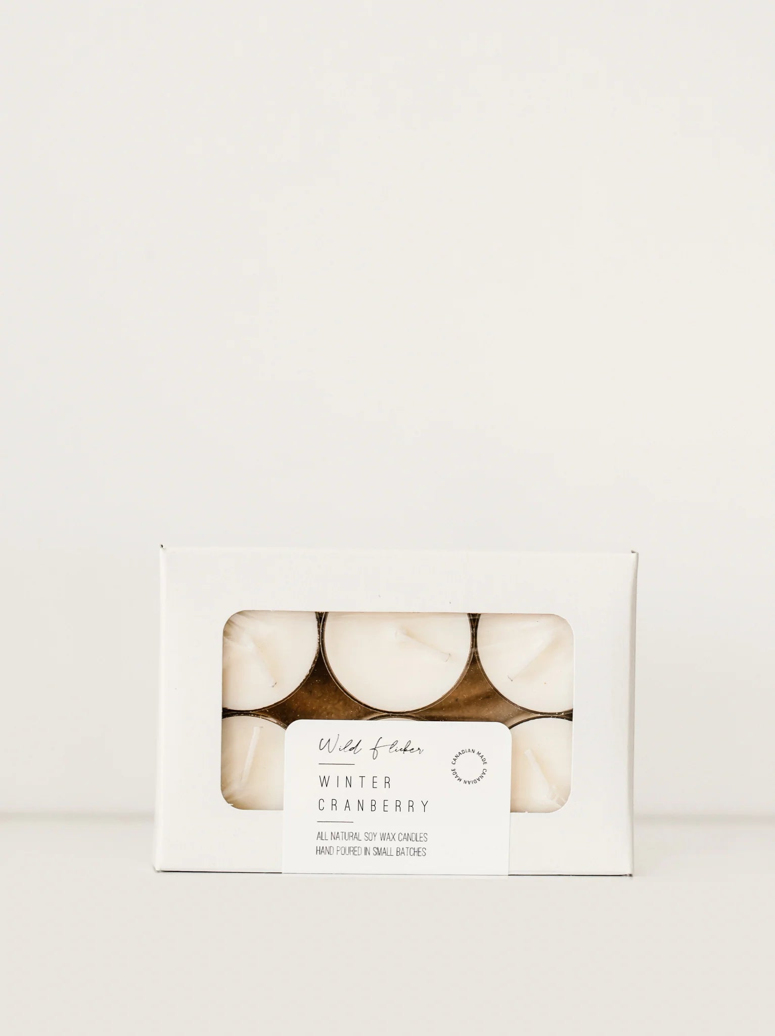 Winter Cranberry Soy Candle Tealights