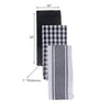 Kitchen Towel Set- Grey Plaid