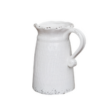 Antique White Pitcher