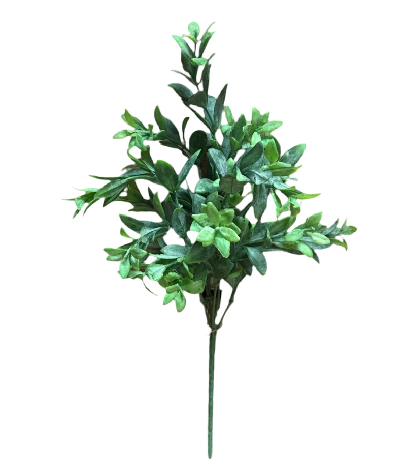 Ruscus Greenery Faux Stem