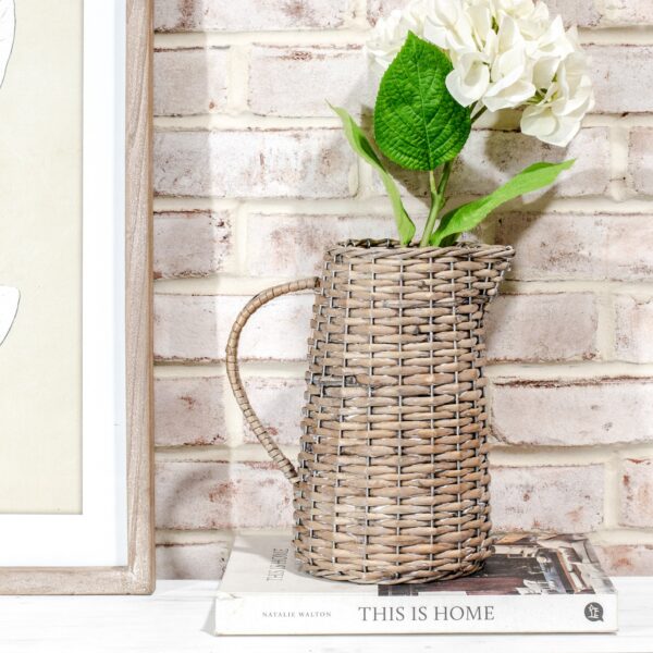 Wicker Pitcher