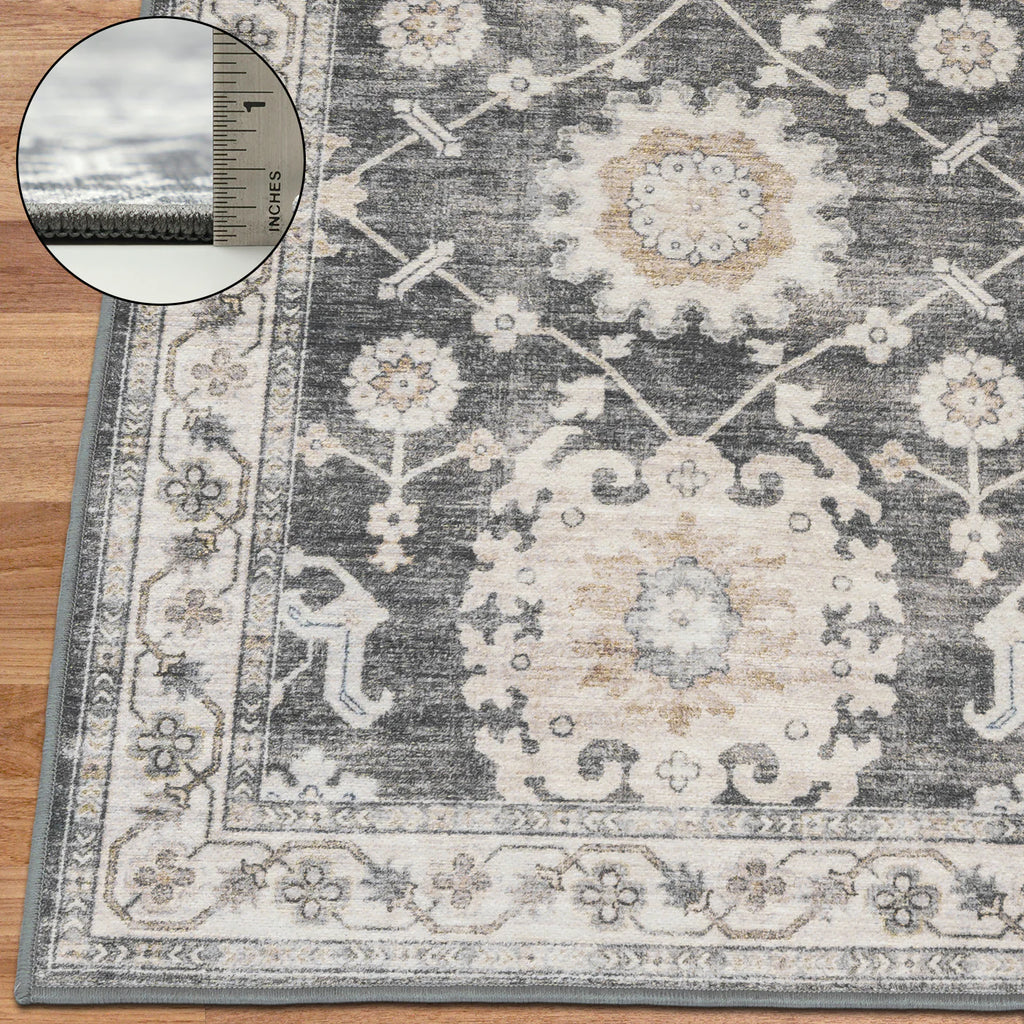 Bryn Gray Beige Ivory Rug