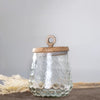 Glass Canister & Wood Lid