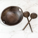 Wood Bowl & Serving Set