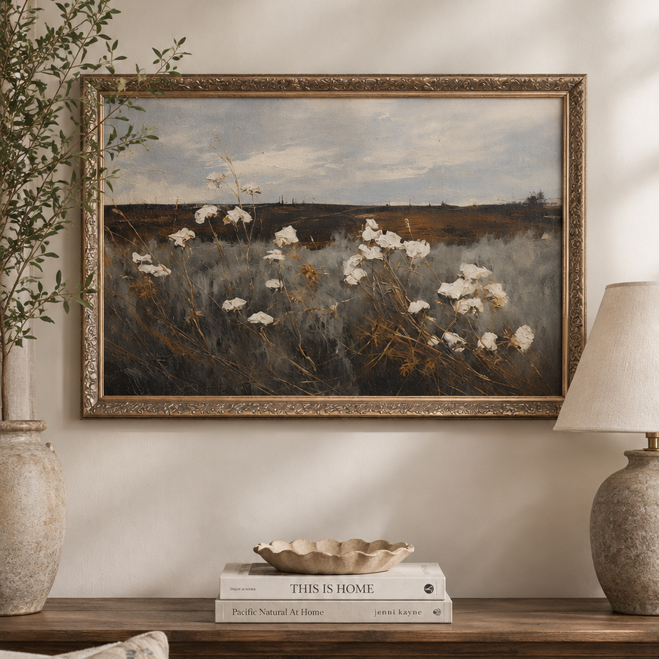 Dark Fields Art Print