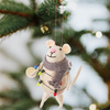 Christmas Light Mouse Ornament