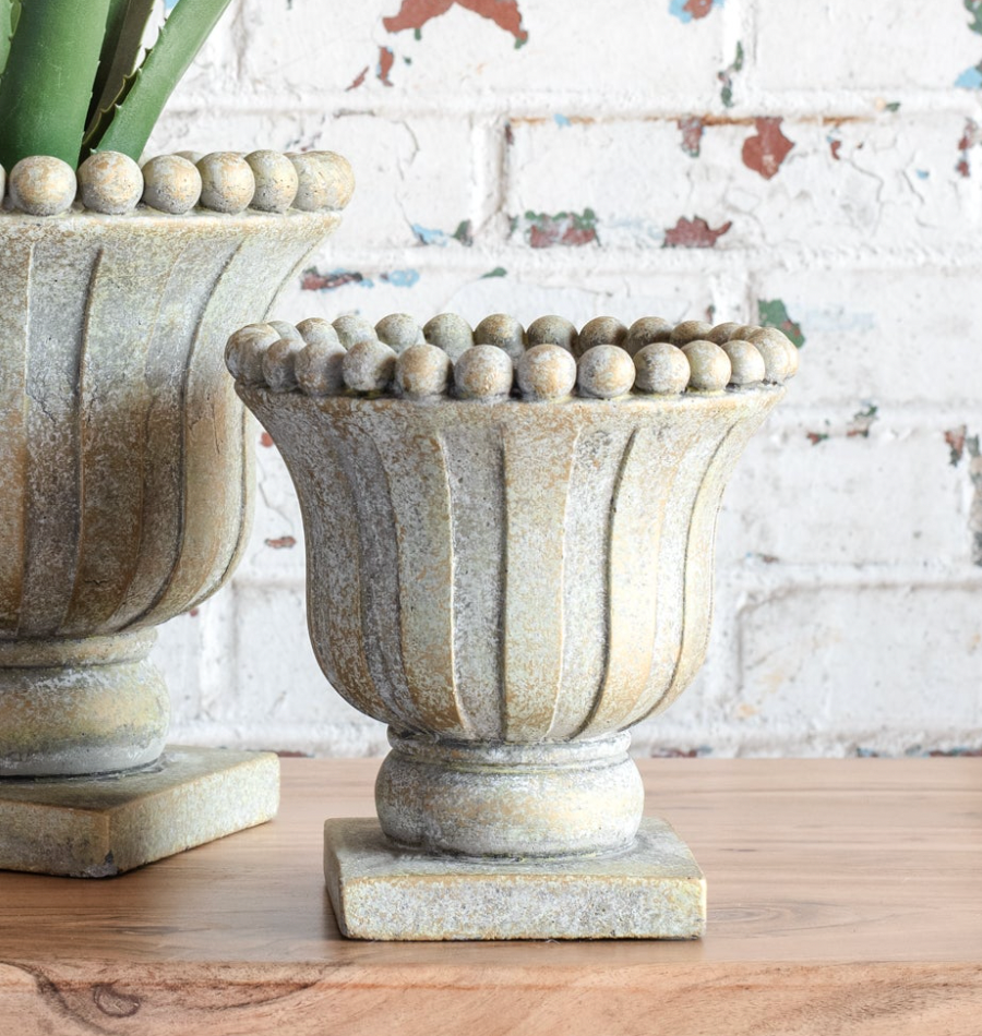 Beaded Urn