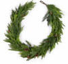 Norfolk Pine Mixed Garland- 72in