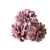 Damask Faux Dahlia Bunch