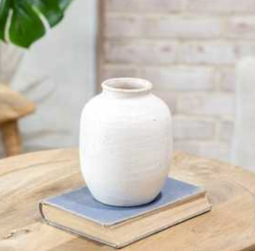 White Ceramic Vase