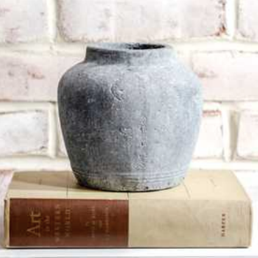 Charcoal Vase