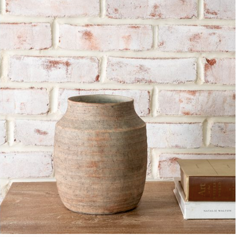 Natural Stripe Vase