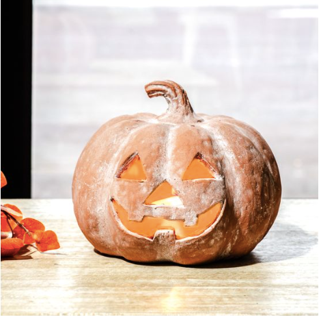 Terracotta Jack o Lantern