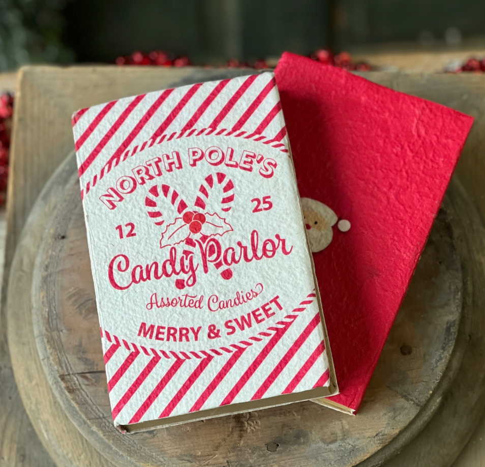 Vintage Notebook- North Pole