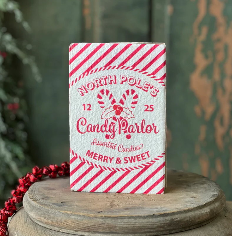 Vintage Notebook- North Pole