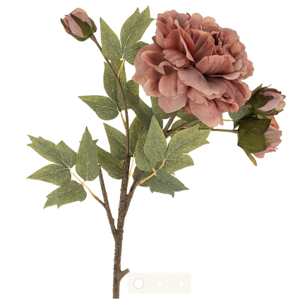 Blush Peony Floral Stem
