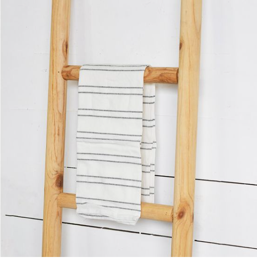 Stripe White Dish Towel