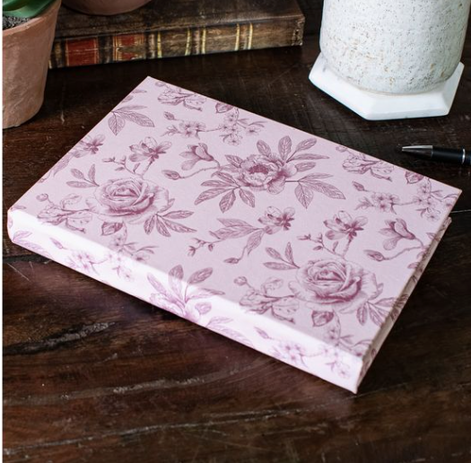 Lilac Floral Notebook