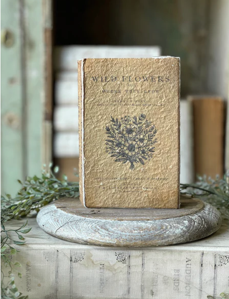 Vintage Notebook- Wildflower