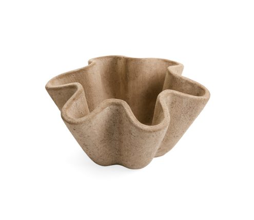 Ruffle Cement Planter