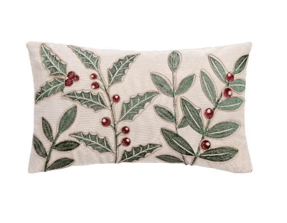 Corduroy Berry Pillow