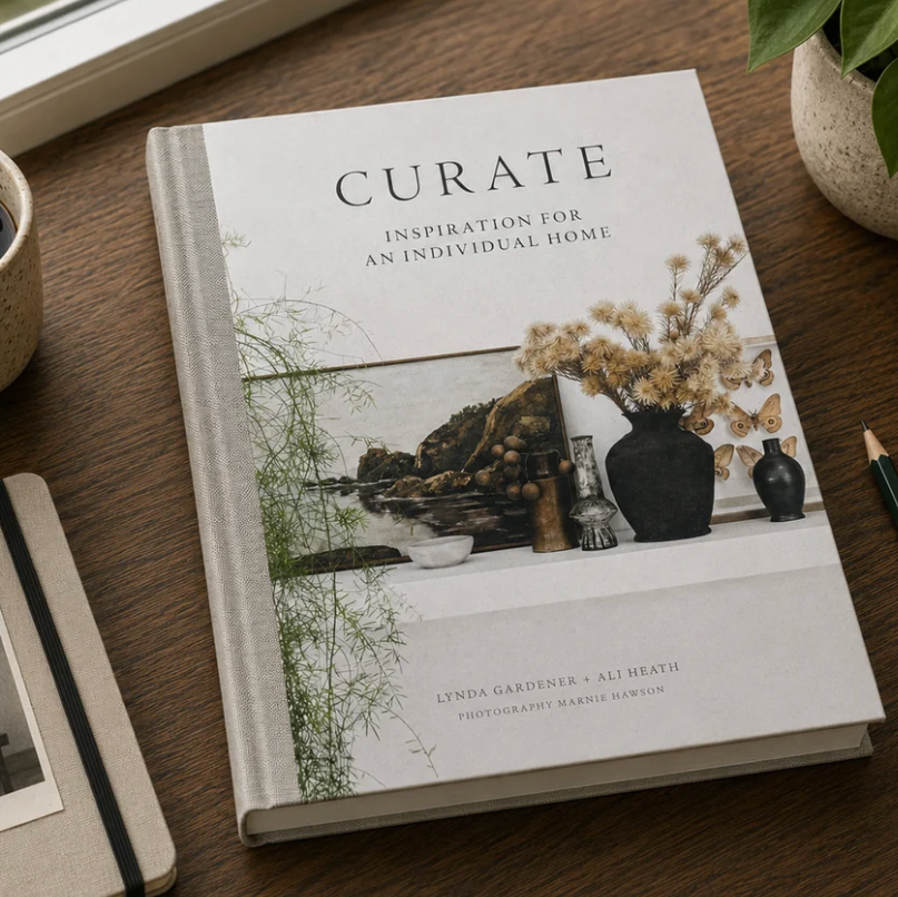 Curate Hardcover Book