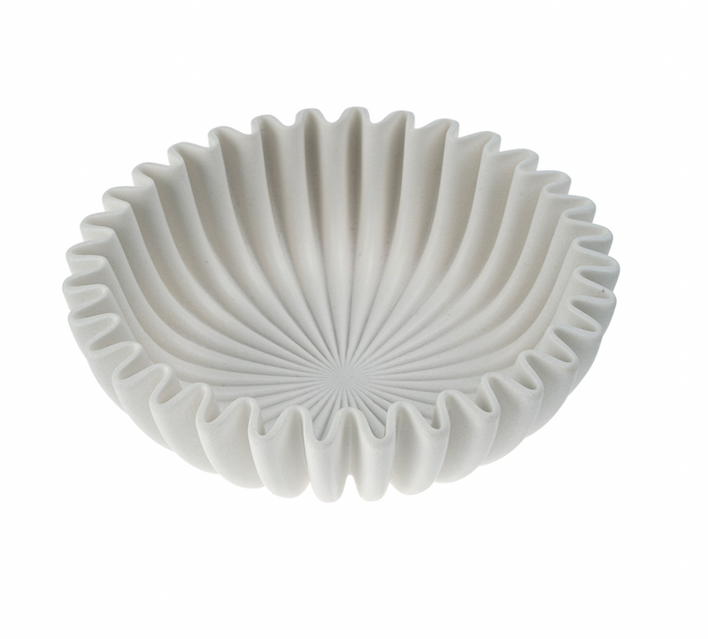 Fluted Ceramic Catchall