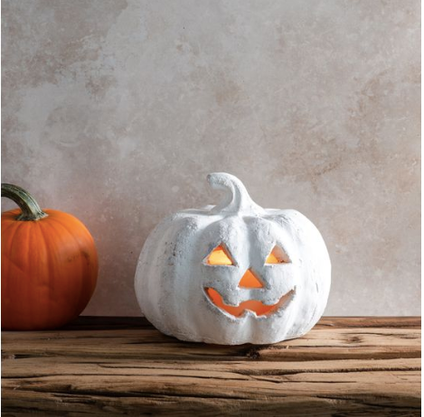 Terracotta Mini Jack O Lantern