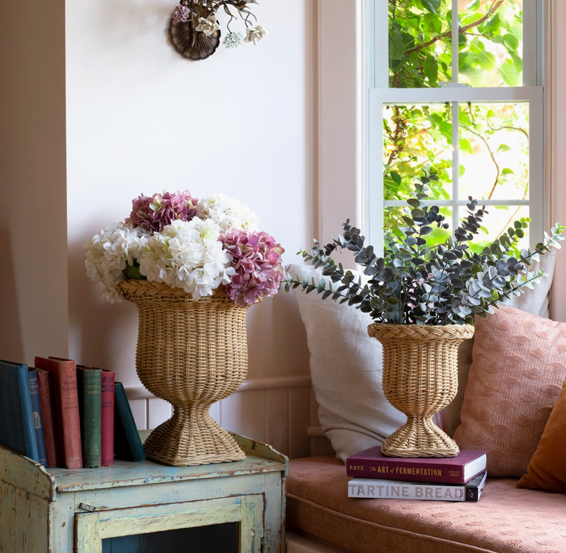 Rattan Urn - Small