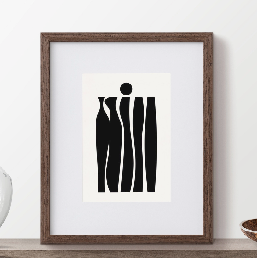Wood Frame- Dark Oak