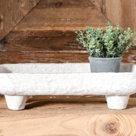 White Ceramic Riser