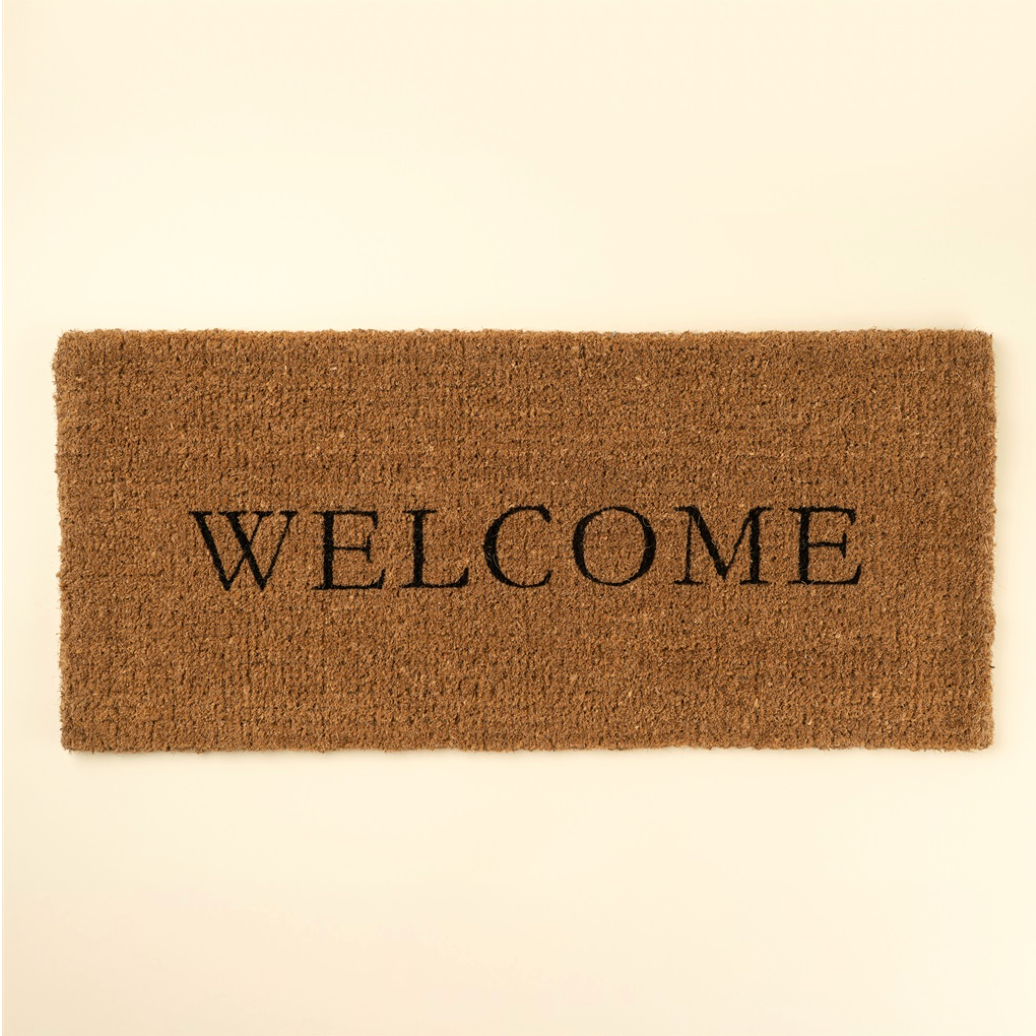 Welcome Coir Doormat