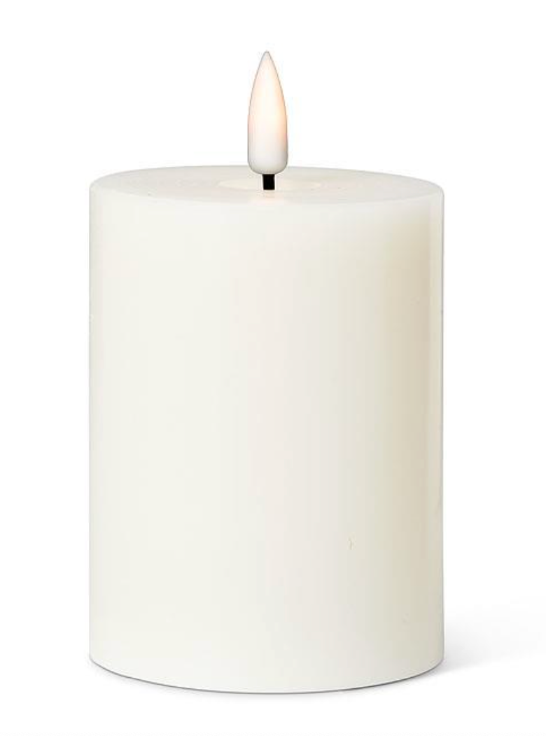 LED Pillar Candle - 4in