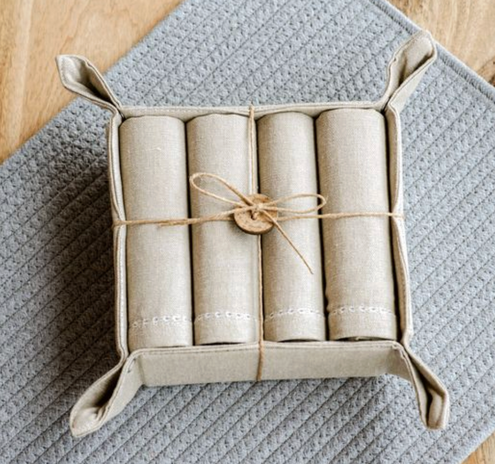 Beige Napkin Set