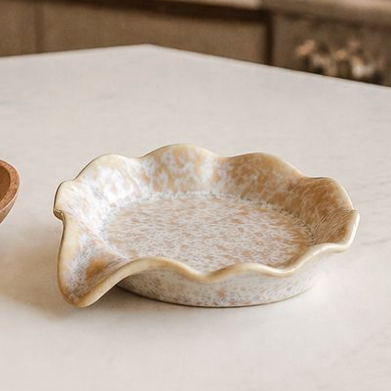 Scallop Edge Spoon Rest
