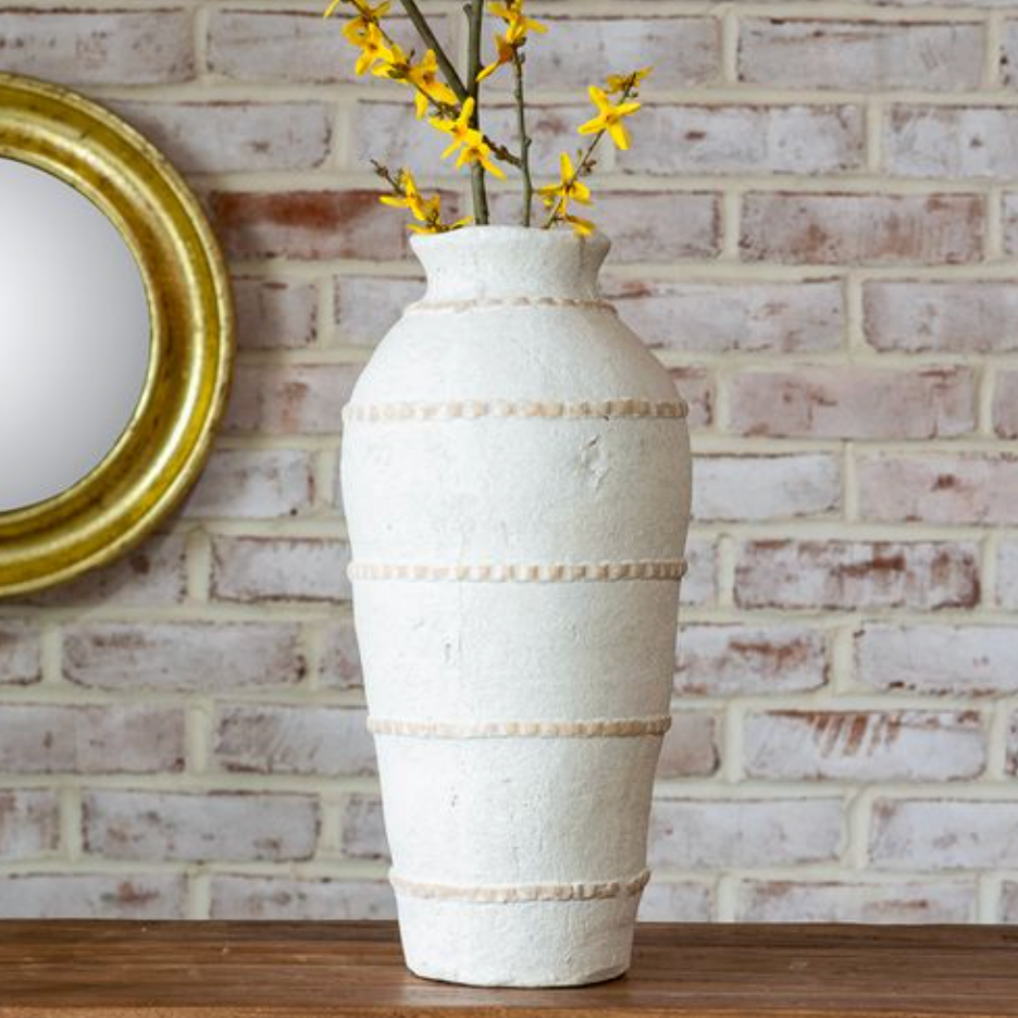 Terra Cotta Line Vase