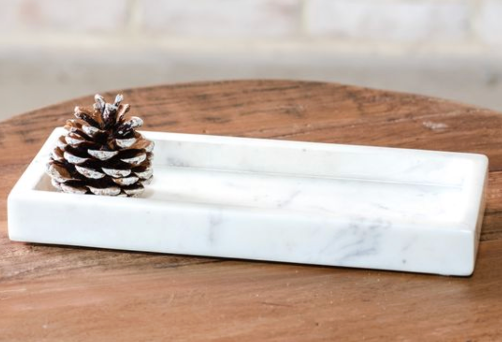 Marble Rectangular Tray