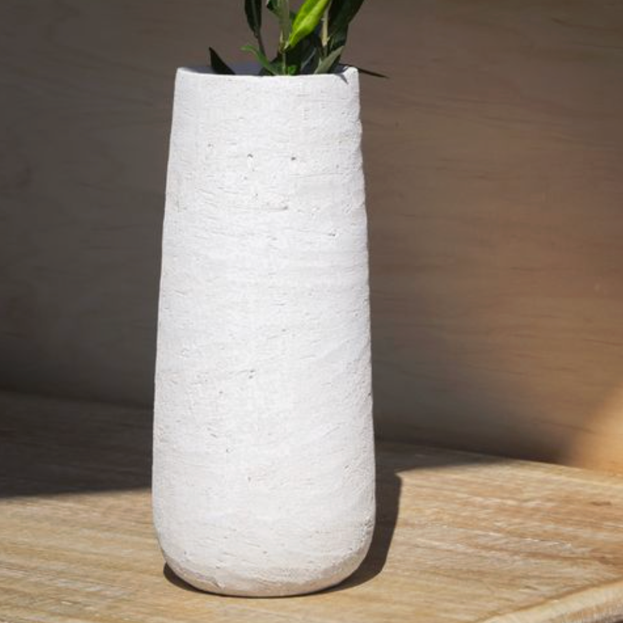 White Chalk Vase