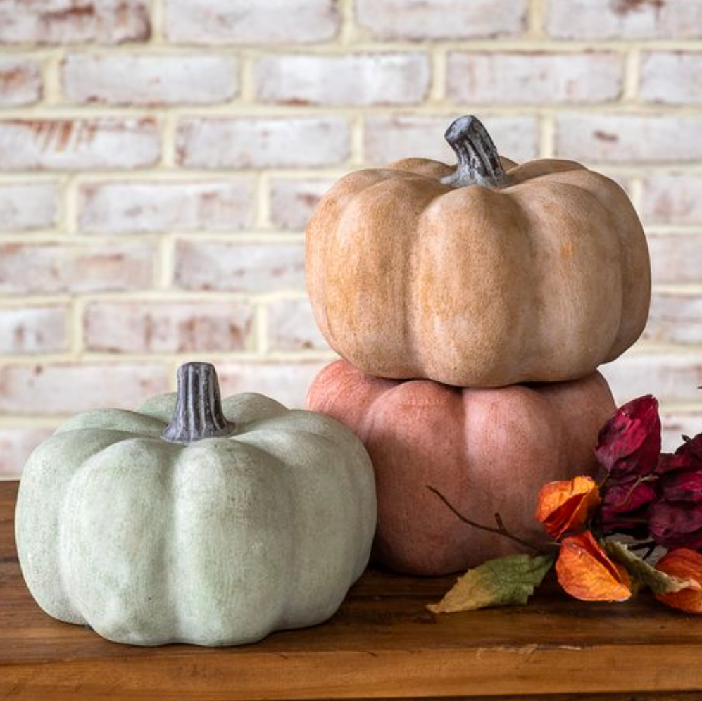 Fall Ceramic Pumpkins