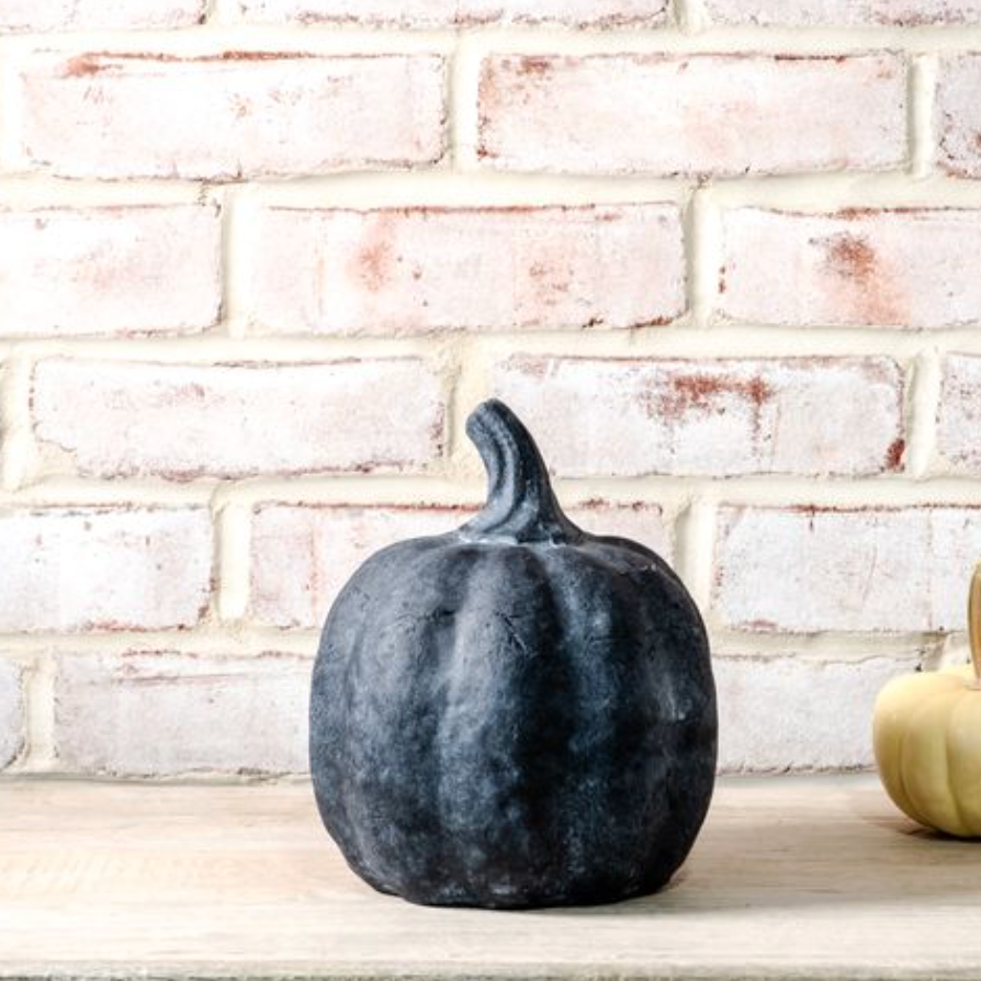 Black Terracotta Pumpkin
