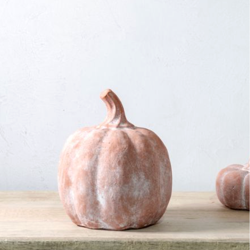 Orange Terracotta Pumpkin