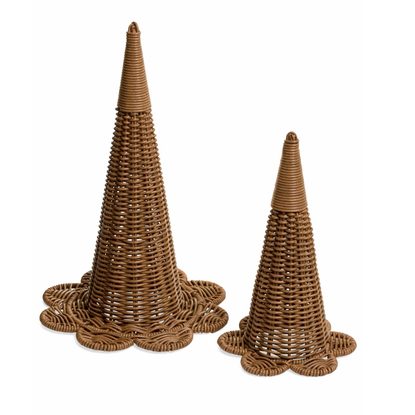 Rattan Witch Hat - Large
