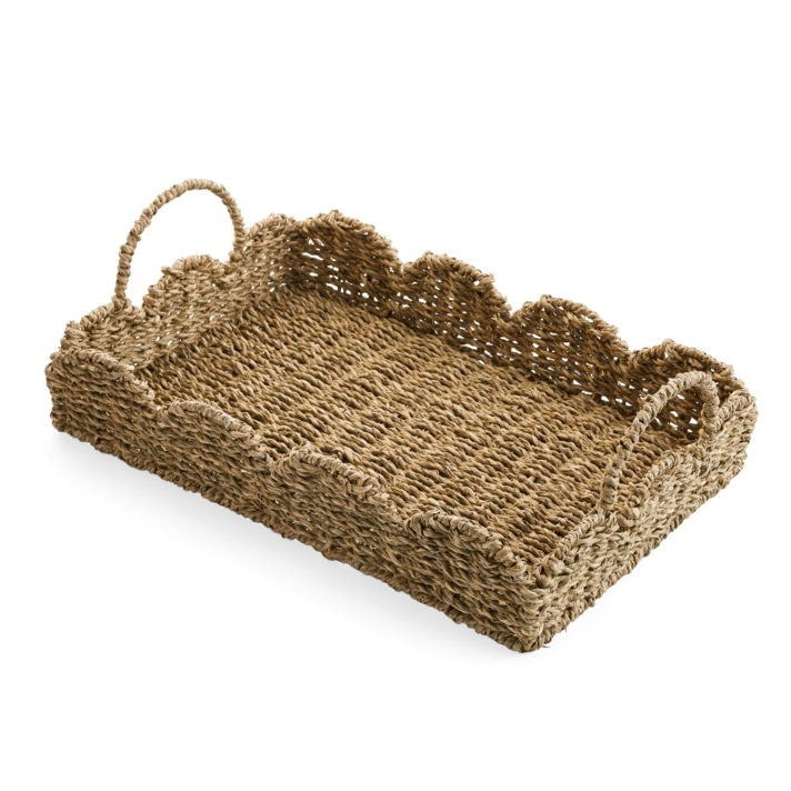 Scallop Seagrass Tray