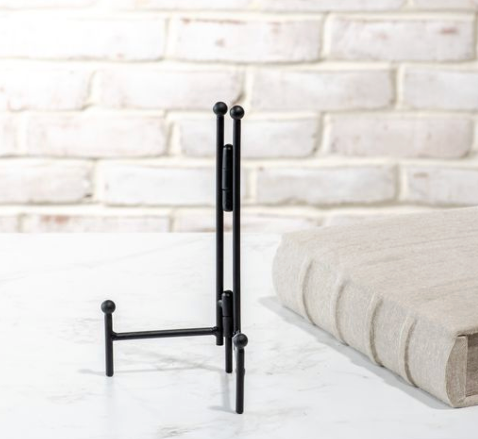 Black Straight Back Easel